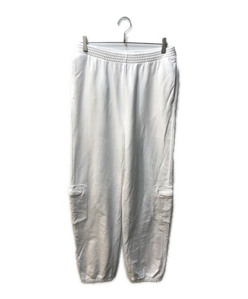 MM6 Maison Margiela（エムエムシックス メゾンマルジェラ）MM6 Maison Margiela (エムエムシックス メゾンマルジェラ) スウェットパンツ ホワイト サイズ:Ｌの古着・服飾アイテム