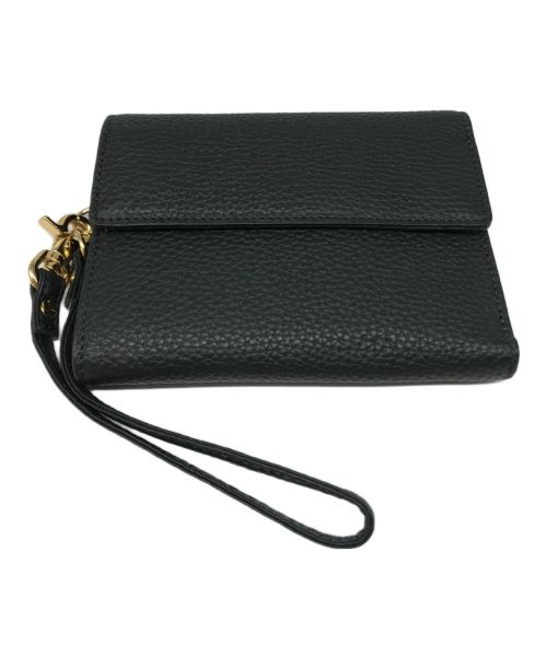 KUBERA（クベラ）KUBERA (クベラ) tri－fold wallet グリーンの古着・服飾アイテム