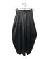 Louren（ローレン）の古着「design taffeta skirt　lo233-13」｜ブラック