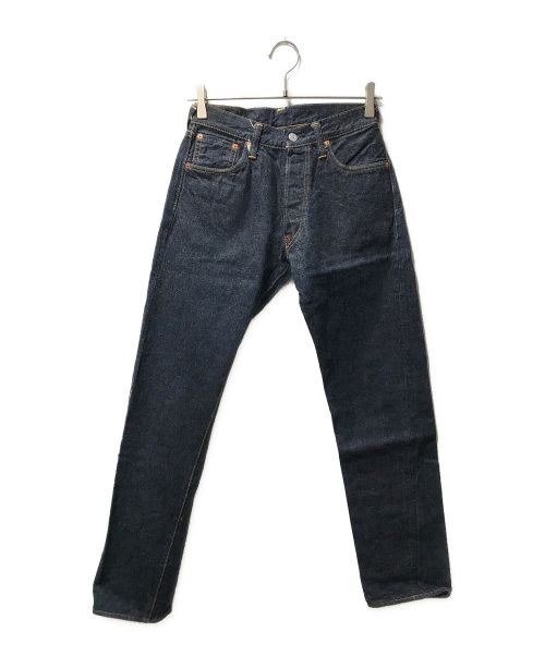 Evisu Jeans（エヴィスジーンズ）Evisu Jeans (エヴィスジーンズ) カモメデニムパンツ LOT 2000 ボタンフライ インディゴ サイズ:76cmの古着・服飾アイテム