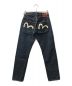 Evisu Jeans (エヴィスジーンズ) カモメデニムパンツ LOT 2000 ボタンフライ インディゴ サイズ:76cm：9800円