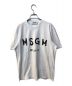 MSGM（エムエスジーエム）の古着「ロゴカットソー 2840MM97」｜ホワイト