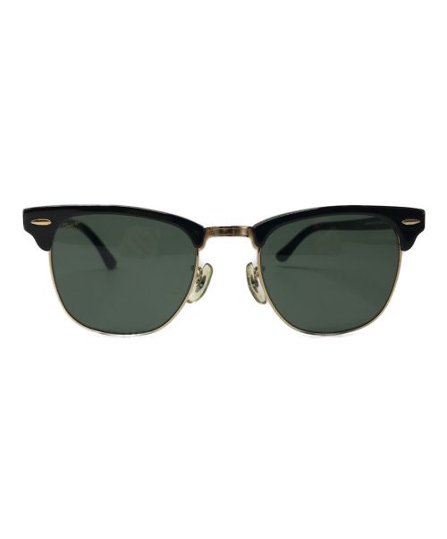 RAY-BAN（レイバン）RAY-BAN (レイバン) クラブマスター サングラス WO365 ブラック×ゴールドの古着・服飾アイテム