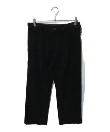 PORT BY ARK（ポートバイアーク）の古着「Corduroy Trousers」｜ブラック