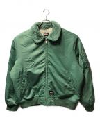 Dickies×SUPREMEディッキーズ×シュプリーム）の古着「Fur Collar Bomber Jacket」｜グリーン