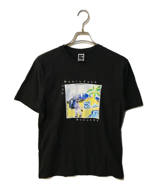 SUPREME（シュプリーム）SUPREME (シュプリーム) THE NORTH FACE (ザ ノース フェイス) Sketch S／S TEE ブラック サイズ:Ｌの古着・服飾アイテム