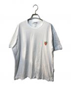 COMME des GARCONS SHIRTコムデギャルソンシャツ）の古着「SS TEE FK-T014」｜ホワイト