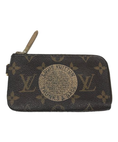 LOUIS VUITTON（ルイ ヴィトン）LOUIS VUITTON (ルイ ヴィトン) コインケース ポシェット・クレ コンプリス T&B モノグラム ブラウンの古着・服飾アイテム