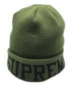 SUPREMEシュプリーム）の古着「Varsity Beanie」｜グリーン