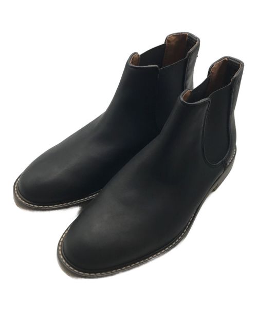 CLARKS（クラークス）CLARKS (クラークス) サイドゴアシューズ ブラック サイズ:25.5㎝の古着・服飾アイテム