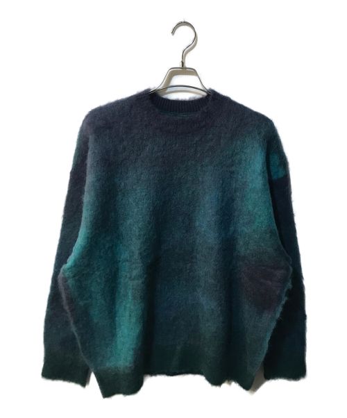 stein（シュタイン）stein (シュタイン) OVERSIZED GRADATION MOHAIR LS グリーン サイズ:Mの古着・服飾アイテム