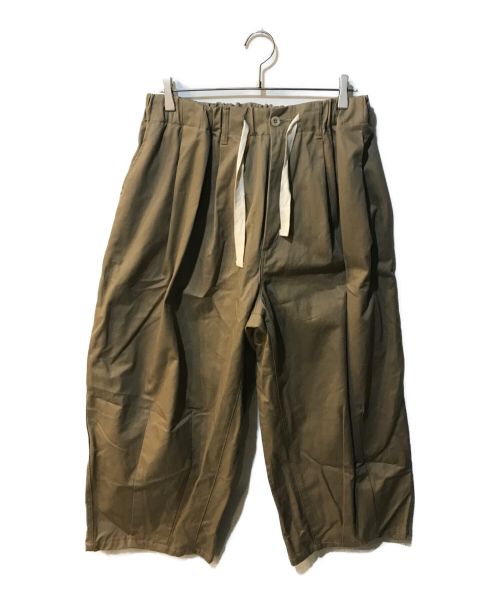 is-ness（イズネス）is-ness (イズネス) BALLOON EZ PANTS 28PT01T01 ブラウン サイズ:Rの古着・服飾アイテム