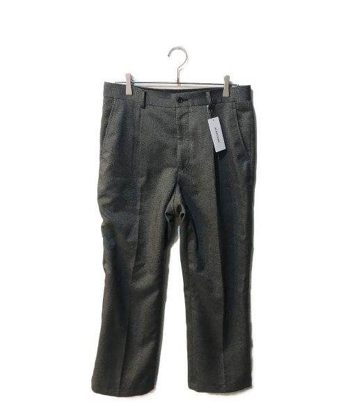 BLUFCAMP（ブルーフキャンプ）BLUFCAMP (ブルーフキャンプ) Pure Straight Basic Trousers グレー サイズ:Lの古着・服飾アイテム