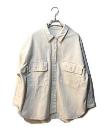 BABYLONE（バビロン）の古着「DENIM BIG SH」｜ホワイト