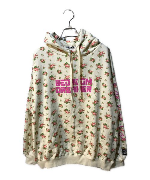 ANNA SUI（アナスイ）ANNA SUI (アナスイ) BEDROOM DREAMER スウェットフーディー ホワイト サイズ:Freeの古着・服飾アイテム