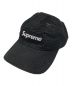 SUPREME（シュプリーム）の古着「Perforated Camp Cap」｜ブラック