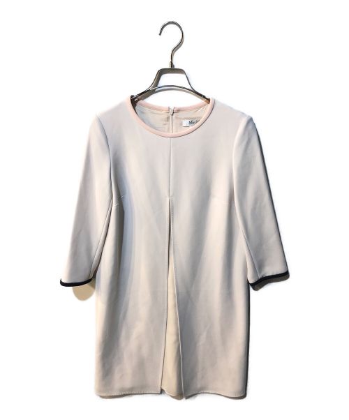 MaxMara（マックスマーラ）MaxMara (マックスマーラ) ワンピース 7分袖 122608996 ベージュ サイズ:36の古着・服飾アイテム