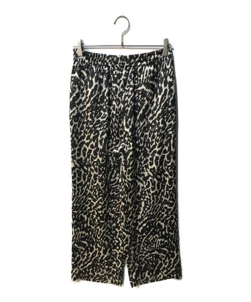 ESLOW（エスロー）ESLOW (エスロー) Spick and Span (スピックアンドスパン) LEOPARD PRINT TAPERED PANTS A2023FP221 ブラック サイズ:FREE 未使用品の古着・服飾アイテム