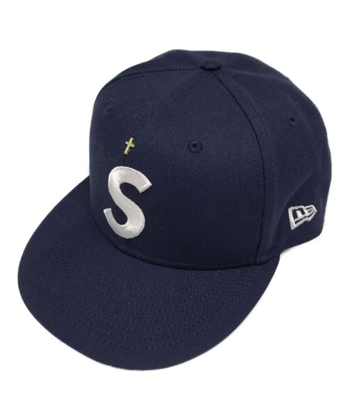 SUPREME（シュプリーム）SUPREME (シュプリーム) New Era (ニューエラ) Gold Cross S Logo New Era 24SS ネイビーの古着・服飾アイテム