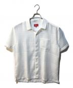 SUPREMEシュプリーム）の古着「Mesh Stripe S/S Shirt　23SS」｜ホワイト