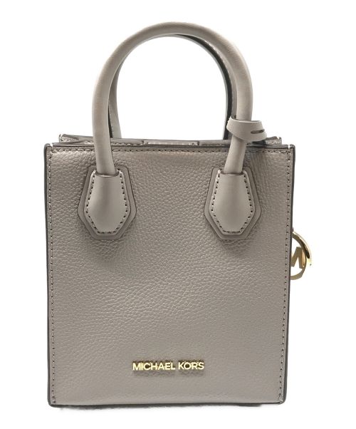 MICHAEL KORS（マイケルコース）MICHAEL KORS (マイケルコース) ミニショルダーバッグ 35S1GM9T0L グレーの古着・服飾アイテム