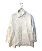 GALLARDA GALANTEガリャルダガランテ）の古着「スリットスリーブシャツ　GGZ1041104A0016」｜ホワイト