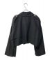 Nicolas Jenson (ニコラジェンソン) HIGH TWIST COTTON SHORT JACKET NJ10-21B-010 ブラック サイズ:M：10000円