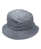 kijima takayukiキジマタカユキ）の古着「Denim Bucket Hat」｜ブルー