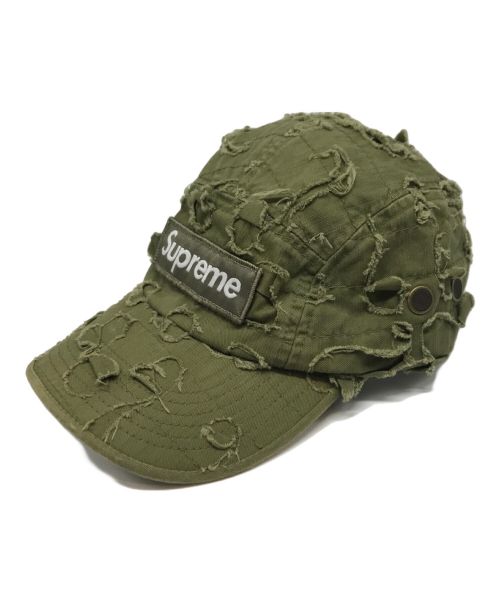 SUPREME（シュプリーム）SUPREME (シュプリーム) Griffin Camp Cap 22AW オリーブの古着・服飾アイテム