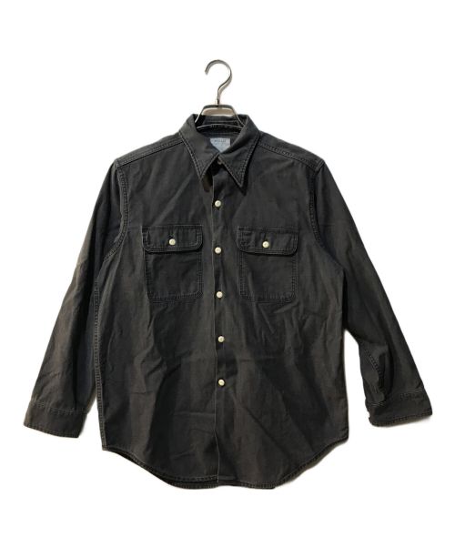 MADISON BLUE（マディソンブルー）MADISON BLUE (マディソンブルー) HAMPTON BACK SATIN SHIRT MB171-5711 グレー サイズ:Ｓの古着・服飾アイテム