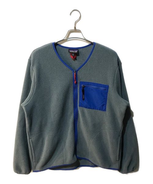 Patagonia SYNCHILLA（パタゴニア シンチラ）Patagonia SYNCHILLA (パタゴニア シンチラ) シンチラカーディガン 22975 グレー サイズ:Lの古着・服飾アイテム