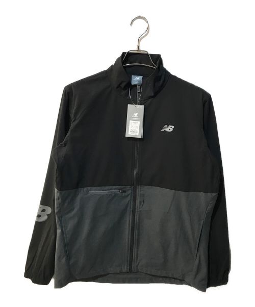 NEW BALANCE（ニューバランス）NEW BALANCE (ニューバランス) ウーブンジャケット AMJ45155 ブラック サイズ:Ｌの古着・服飾アイテム