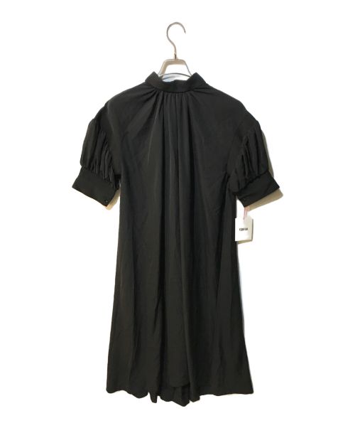 furfur（ファーファー）furfur (ファーファー) ピンタックスリーブドレス RWFO221080 ブラック サイズ:FREE 未使用品の古着・服飾アイテム