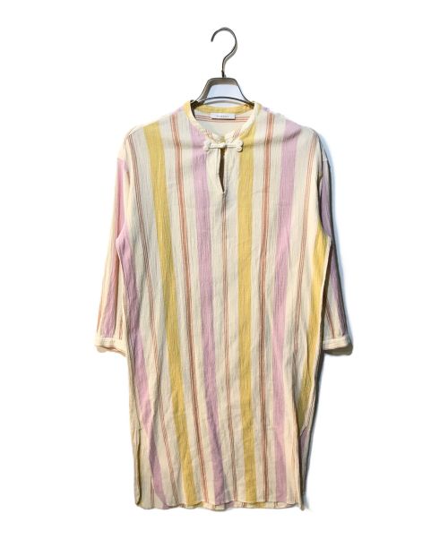 PHEENY（フィーニー）PHEENY (フィーニー) Cotton stripe shirt dress PS21-SH03 マルチカラー サイズ:FREEの古着・服飾アイテム