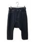 FUMITO GANRYU（フミトガンリュウ）の古着「Sarrouel cropped denim pants FU3-PA-102」｜インディゴ