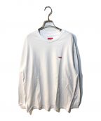 SUPREMEシュプリーム）の古着「Small Box L/S Tee」｜ホワイト