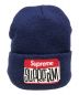 SUPREME（シュプリーム）の古着「GONZ NAMETAG BEANIE」｜ネイビー