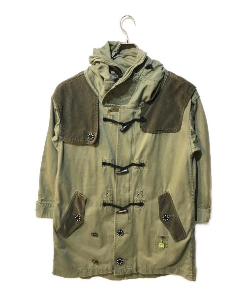 CUNE（キューン）CUNE (キューン) M-51 ダッフルトレンチPコート AM10FN11 グリーン サイズ:2の古着・服飾アイテム