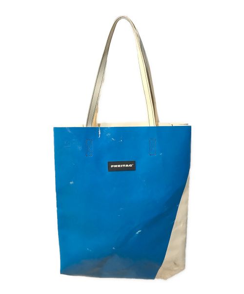 FREITAG（フライターグ）FREITAG (フライターグ) トートバッグ F52 ホワイト×ブルーの古着・服飾アイテム