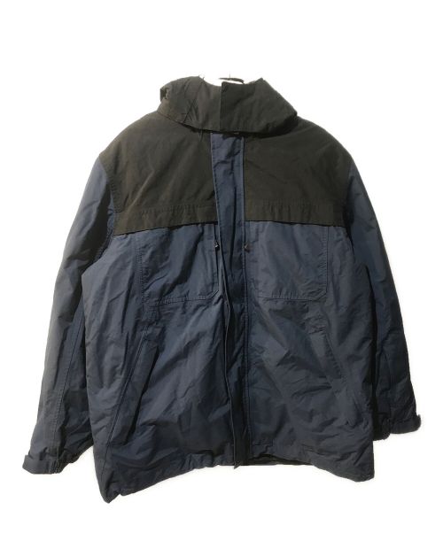 Eddie Bauer（エディーバウアー）Eddie Bauer (エディーバウアー) インナーダウン付き3WAYマウンテンパーカー ネイビー サイズ:XLの古着・服飾アイテム