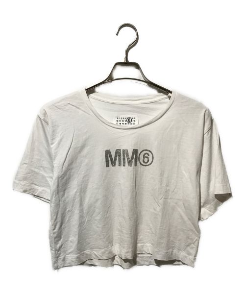 MM6 Maison Margiela（エムエムシックス メゾンマルジェラ）MM6 Maison Margiela (エムエムシックス メゾンマルジェラ) Tシャツ M60570 ホワイト サイズ:14の古着・服飾アイテム