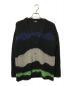 soduk（スドーク）の古着「drawing knit cardigan 0422030507」｜ブラック