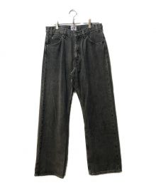 DEVINUSAGE（ディベロップメントインアスエイジ）の古着「DEVINUSAGE DENIM PANTS XXX1」｜グレー