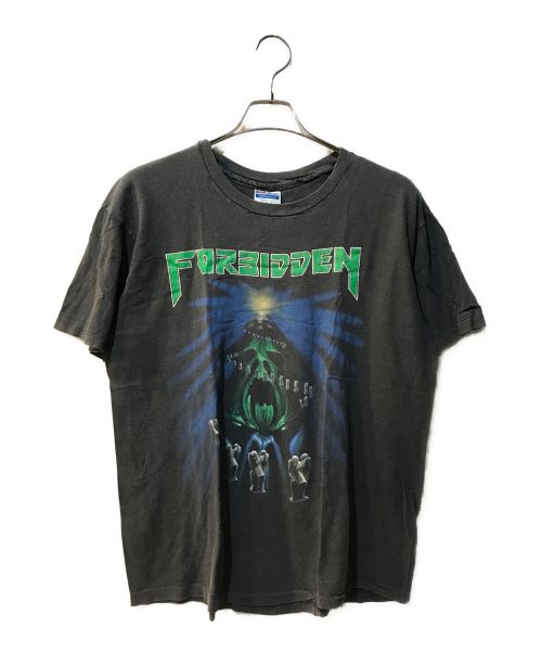 Hanes（ヘインズ）Hanes (ヘインズ) バンドTシャツ Forbidden Twisted Into Form Tour ブラック サイズ:XLの古着・服飾アイテム