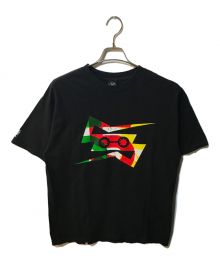 stussy（ステューシー）の古着「プリントカットソー 岡山チャプト５周年記念」｜ブラック