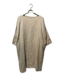 nest Robe（ネストローブ）の古着「起毛リネンワンピース」｜ベージュ