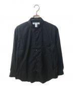 COMME des GARCONS SHIRTコムデギャルソンシャツ）の古着「コットンポプリンレギュラーカラーシャツ FZ-B011」｜ネイビー