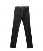 JOHN LAWRENCE SULLIVANジョンローレンスサリバン）の古着「Rigid denim skinny pants」｜インディゴ