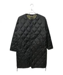 TAION（タイオン）の古着「U NECK  COAT」｜ブラック