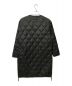 TAION (タイオン) U NECK  COAT ブラック サイズ:M：8000円